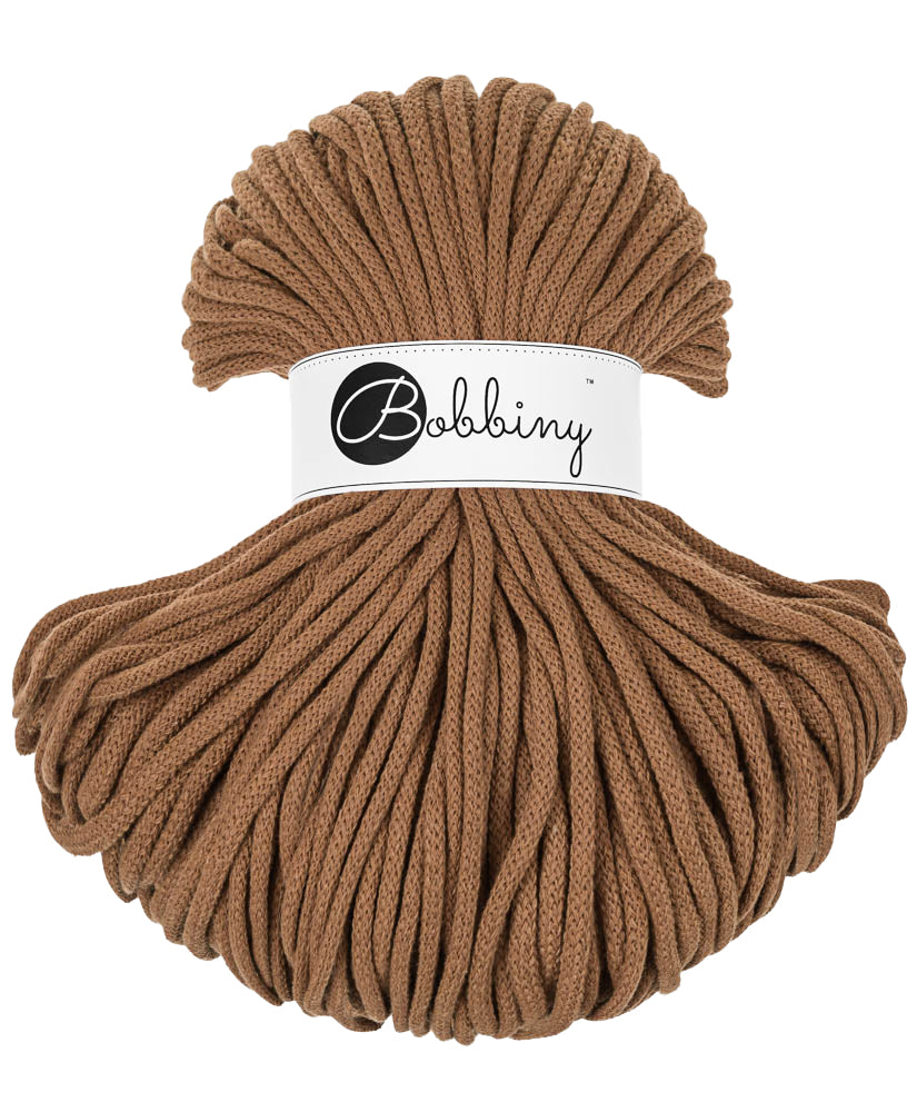 Bobbiny Corda Intrecciata Premium Caramel 5mm 100mt
