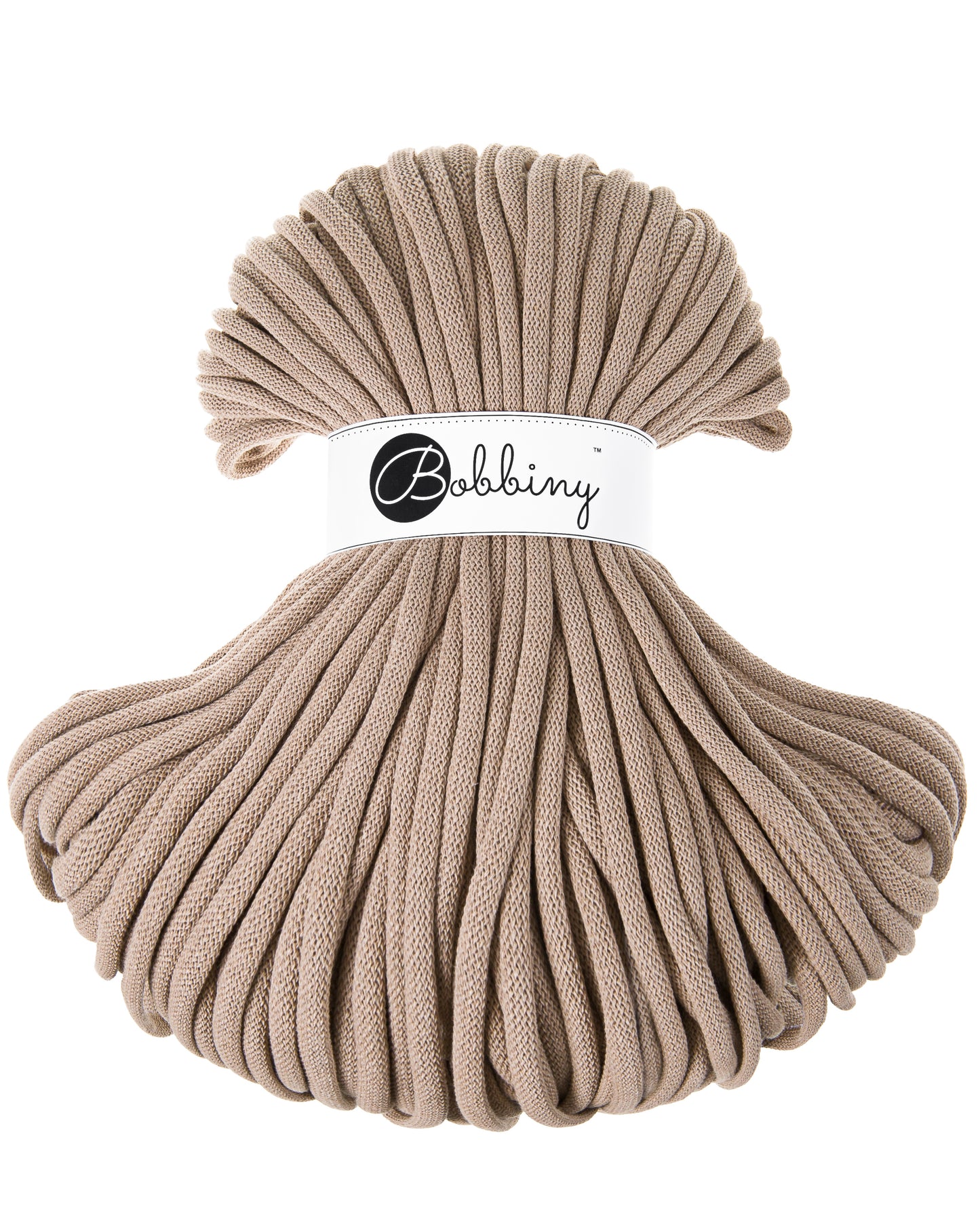 Bobbiny Corda Intrecciata Jumbo Sand 9mm 100mt