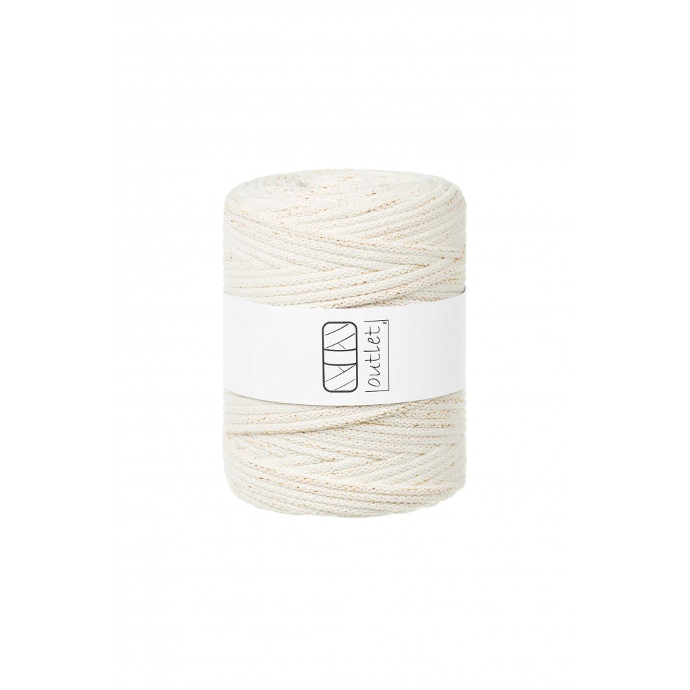 Corda Intrecciata Golden natural 5mm 100mt