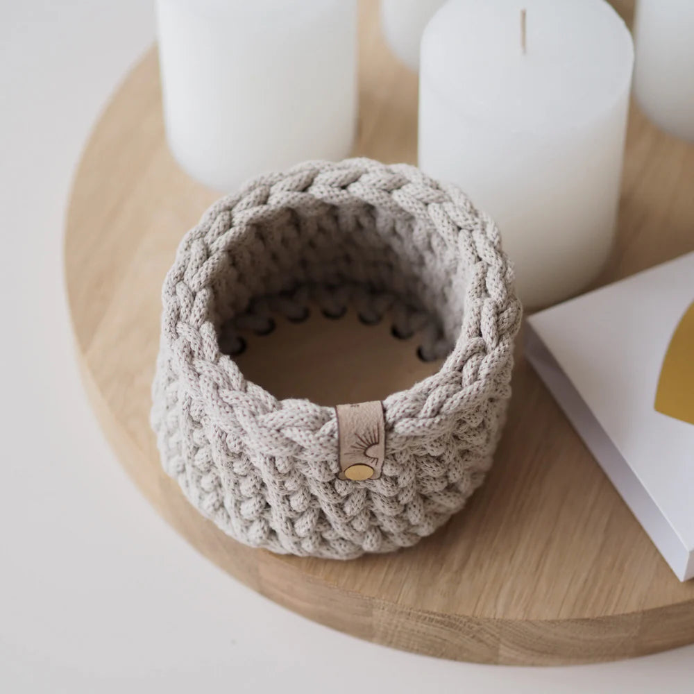 Base uncinetto rotonda fori da 12mm