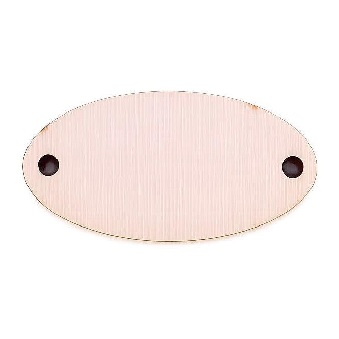 Targhetta in legno ovale con nome