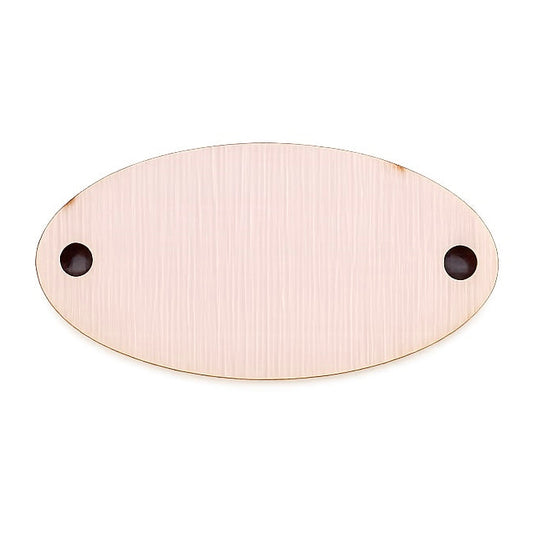 Targhetta in legno ovale con nome