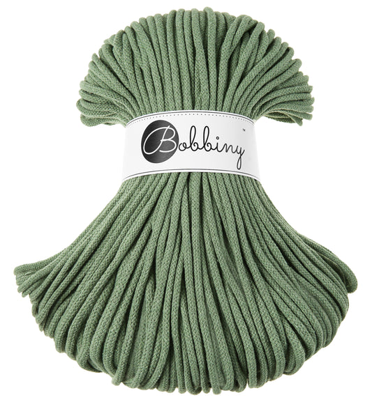 Bobbiny Corda Intrecciata Premium Eucalyptus Green 5mm  100mt